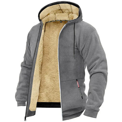 Alexander | Sweat à Capuche Zippé Chaud pour  Homme