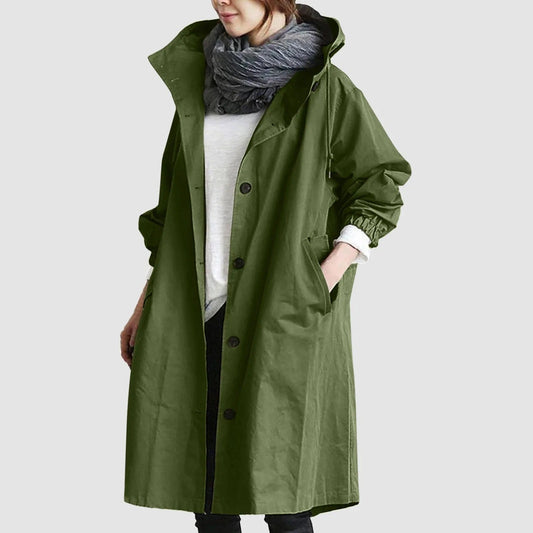 Aurora | Trench-Coat à Capuche pour Femme